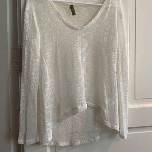 Ivory Sheer Sweater